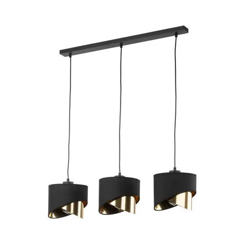 Lampa wisząca GRANT kolor Żółty - 4877