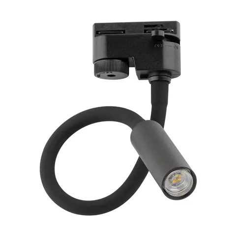 Lampa reflektor na szynę TRACER 1 obwodowy Czarny - 4957
