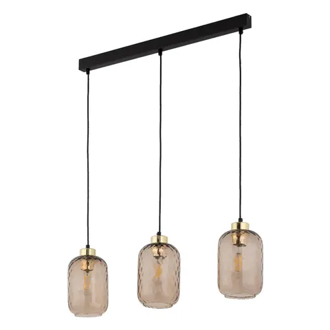 Lampa wisząca PESCARA kolor Czarny / złoty - 4577