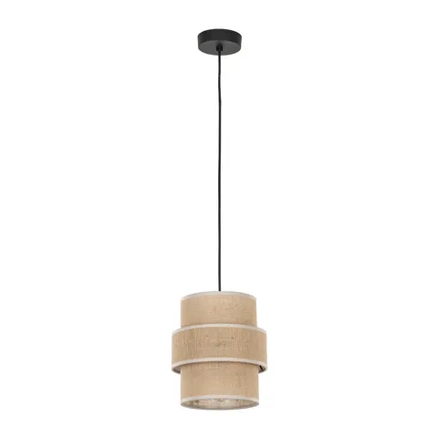 Lampa wisząca nad stół w stylu boho CALISTO średnica 20cm - 5401