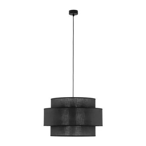 Lampa wisząca z czarnym abażurem 3xE27 CALISTO - 5099