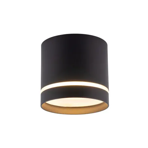 Tuba natynkowa JET BLACK 1xGX53 - 4351