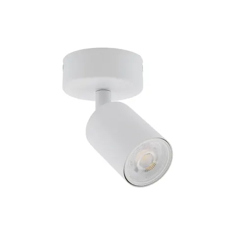 Lampa sufitowa biała reflektorek na podsufitce TOP WHITE 1 - 6197