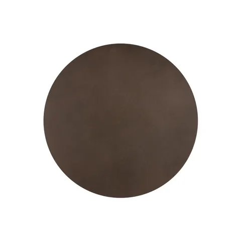 Kinkiet lampa ścienna brązowa średnica 20cm LUNA BROWN - 6453