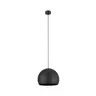Lampa wisząca ZOE M z czarnym kloszem w nowoczesnym stylu, E27 - 10168