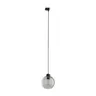 Lampa wisząca CUBUS grafitowy szklany klosz system 3-fazowy TRACER - 10686