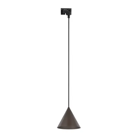 Lampa wisząca do szynoprzewodu 1f TRACER CONO BROWN - 10651