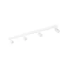 Lampa sufitowa z reflektorkami NEX biała do nowoczesnego salonu - 10789
