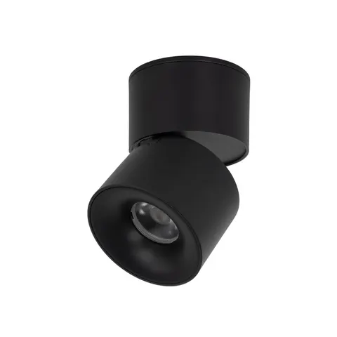 Reflektorek ścienno-sufitowy SPARK ruchomy czarny LED 10W do sypialni - 18163