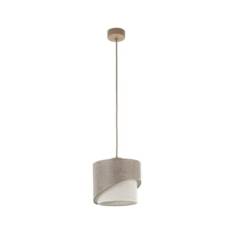 ELBRUS LINEN LAMPA WISZĄCA 1XE27 - 10865