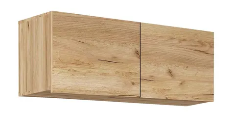 Szafka wisząca pawlacz 100 cm dąb złoty
