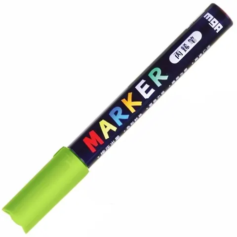 Marker akrylowy M&G 1-2 mm - S503 zielony żółtawy
