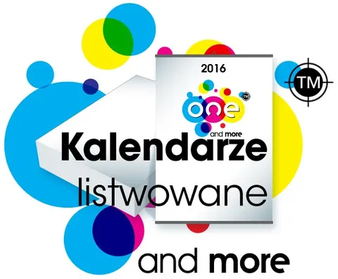Kalendarze listwowane A3