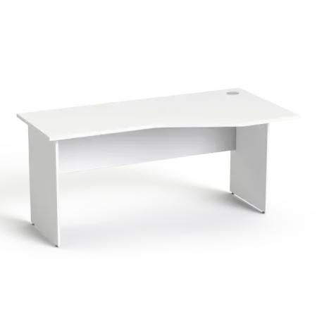 Trwałe biurko biurowe SV-23 biały