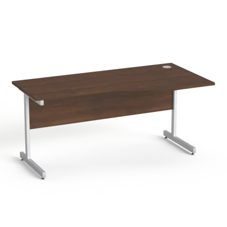 Ciemne biurko biurowe SV-29 orzech