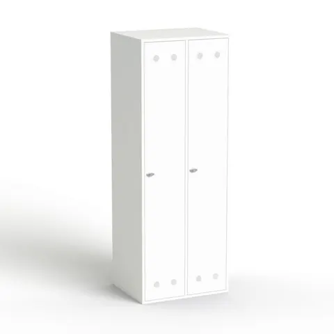 Biała szafa szatniowa SV-310 biały