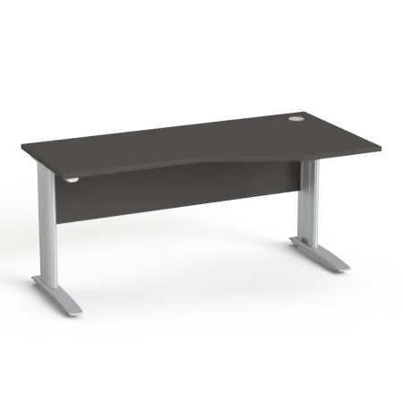 Trwałe biurko biurowe SV-35 grafit