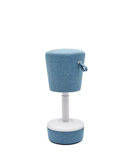 Taboret obrotowy Mickey błękitny