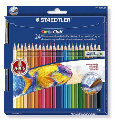 Kredki akwarelowe 24-kol. Noris Club, Staedtler