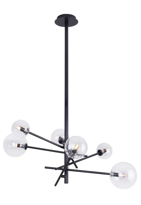 Maxlight Lollipop P0395 Lampa Wisząca Czarna