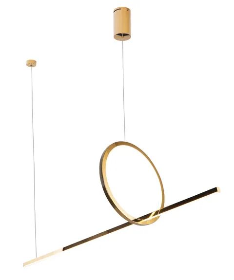 Maxlight Lozanna P0390 Lampa Wisząca Złota