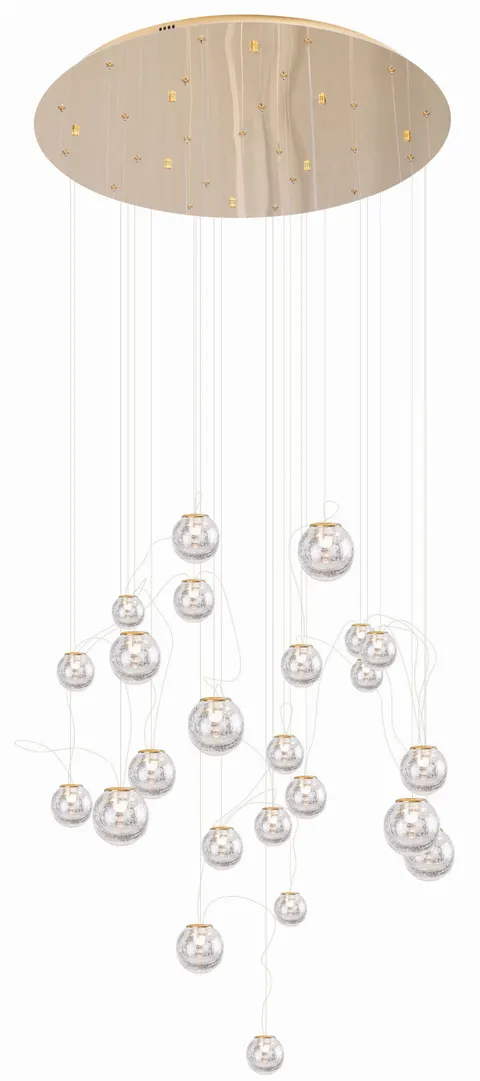Maxlight Zoe P0387 Lampa Wisząca Złota