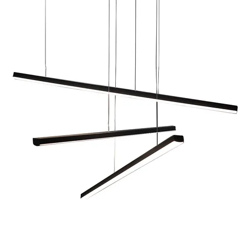 Maxlight Trio P0311D Lampa Wisząca Ściemnialna Czarna