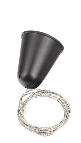 Maxlight Zawiesie Linkowe 1,5m Czarne MHT1-P15-BK