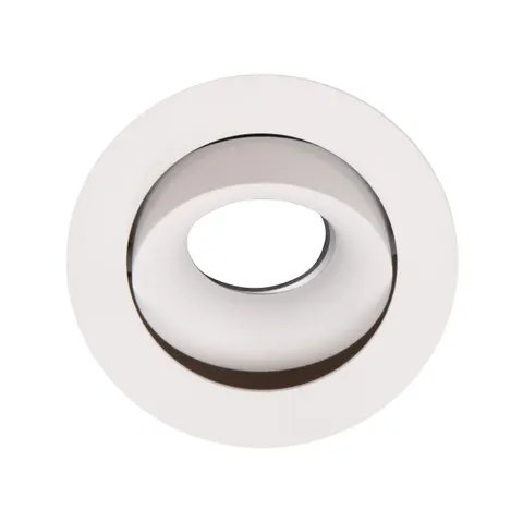 Maxlight Bellatrix H0117 Oprawa Wpustowa Bellatrix Tilted Biała - Bez Modułu Świetlnego Led H0112