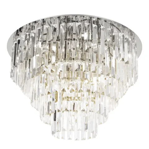 Maxlight Monaco C0225 Plafon Srebrny Ø 80 cm