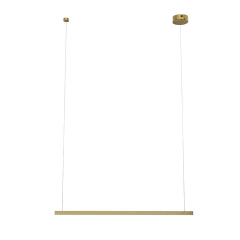 Maxlight Trio 1 P0475D Lampa Wisząca Złota Ściemnialna