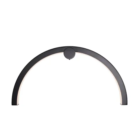 Maxlight W0334 Kinkiet Trio Arc Matt Black Ip44