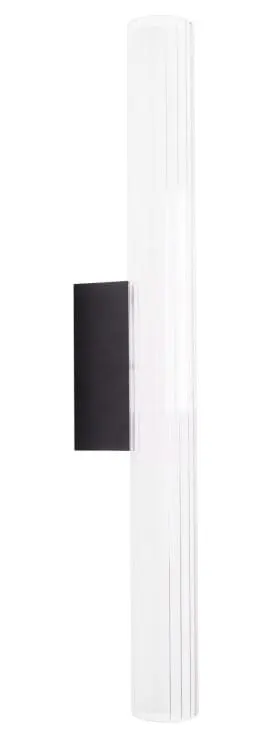 Maxlight W0365 Kinkiet Fayette 61cm 11,6W Czarny IP44 3000K