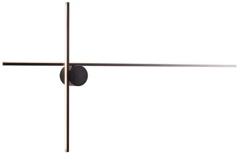 Maxlight W0370 Kinkiet Arne 90cm 15W Czarny IP44 3000K