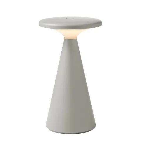 Maxlight T0064 Lampa stołowa Funghi szara IP44