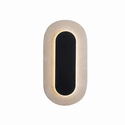 Maxlight W0393 Kinkiet Travertino Oval 10w