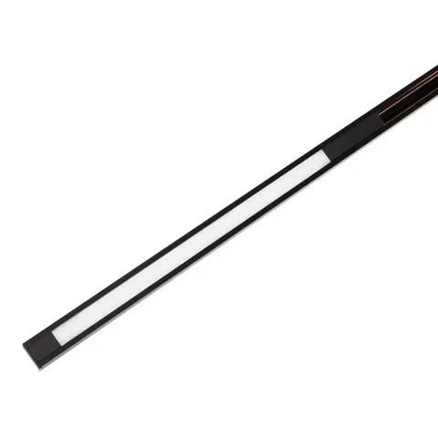 MAXLIGHT N0008N linia 6,2W Czarna płaska On-Off- MICRO11