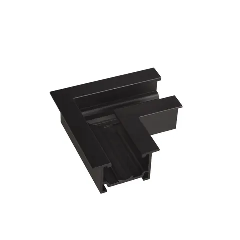 MAXLIGHT NT0013 Kątownik 90° Montaż na sufit lub ścianę Do szyn NT0011,NT0012- MICRO11 czarny