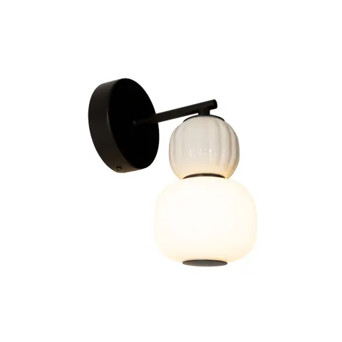 Maxlight W0398 Kinkiet Modern 5w, Opal + Light Grey