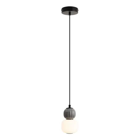 Maxlight P0626 Lampa Wiszaca Modern 5w, Opal + Dark Grey