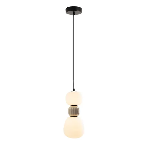 Maxlight P0627 Lampa Wiszaca Modern 13w, Opal + Light Grey