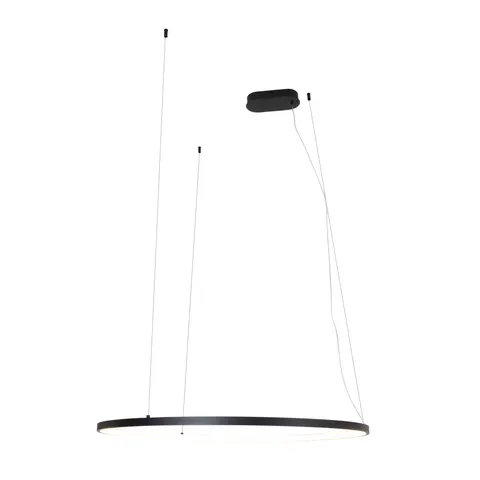Maxlight P0658 Lampa Wisząca Visual Hor 28W Black 80cm IP44