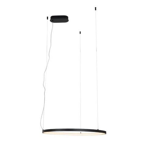 Maxlight P0656 Lampa Wisząca Visual Hor 22W Black 60cm IP44