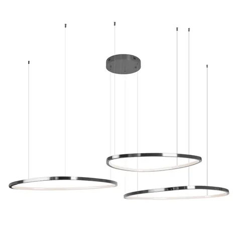 Maxlight P0663D Lampa Wisząca Cayenne 3 Brushed Black