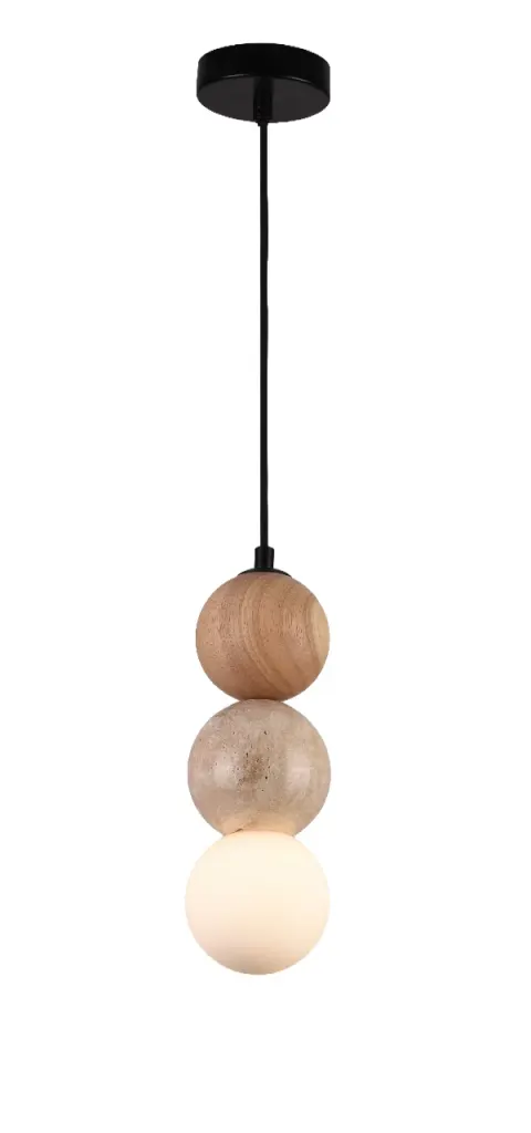 Maxlight P0664 Lampa Wisząca Alice G9 Wood
