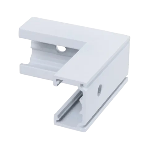 MAXLIGHT NT9009. Kątownik ściana/sufit. Do szyn NT9006, NT9007- MICRO11 BIAŁY