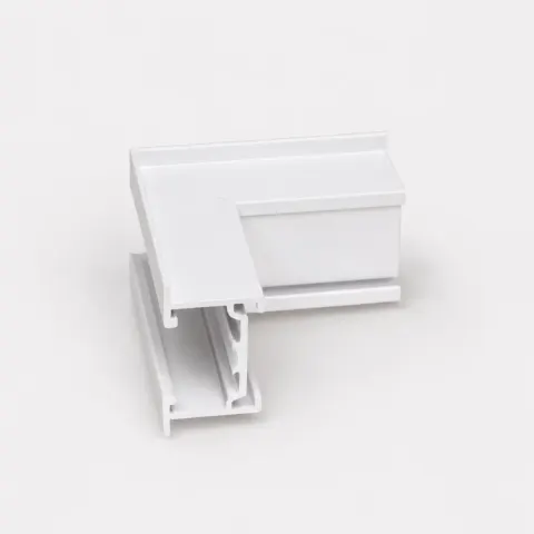 MAXLIGHT NT9015 Kątownik do użycia przy uskoku na suficie. Do szyn NT9011, NT9012- MICRO11 BIAŁY