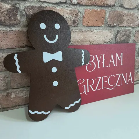 Rekwizyt do sesji świątecznej piernik