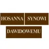 Tabliczki Hosanna Synowi Dawidowemu