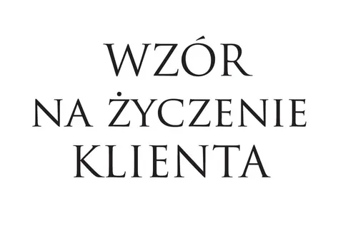 Wzór na życzenie klienta -Tabliczki białe 10